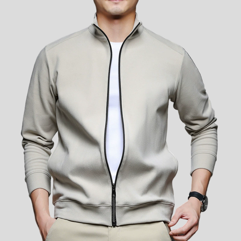 Leichte Steppjacke mit Stehkragen für Herren