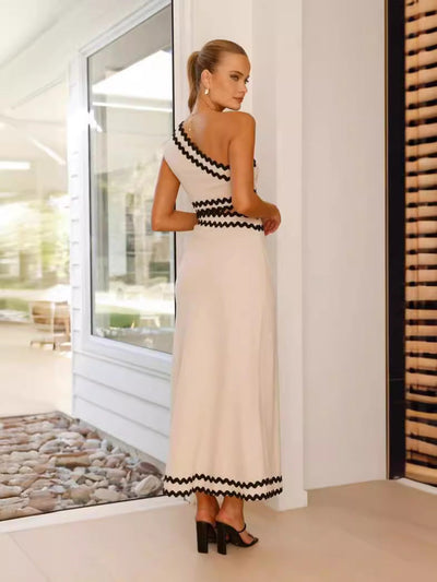 Amalia - Ein-Schulter-Kleid