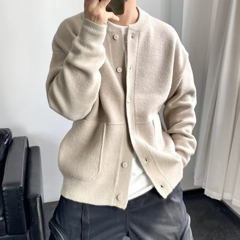 Geknöpfte Strickjacke für Männer