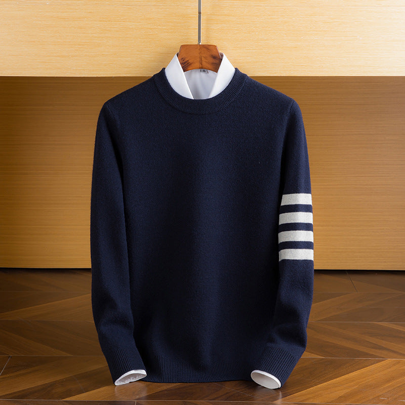 Rundhals-Pullover für Männer