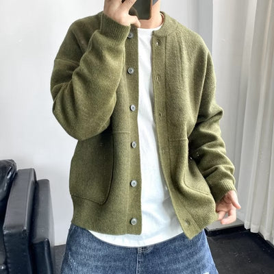 Geknöpfte Strickjacke für Männer