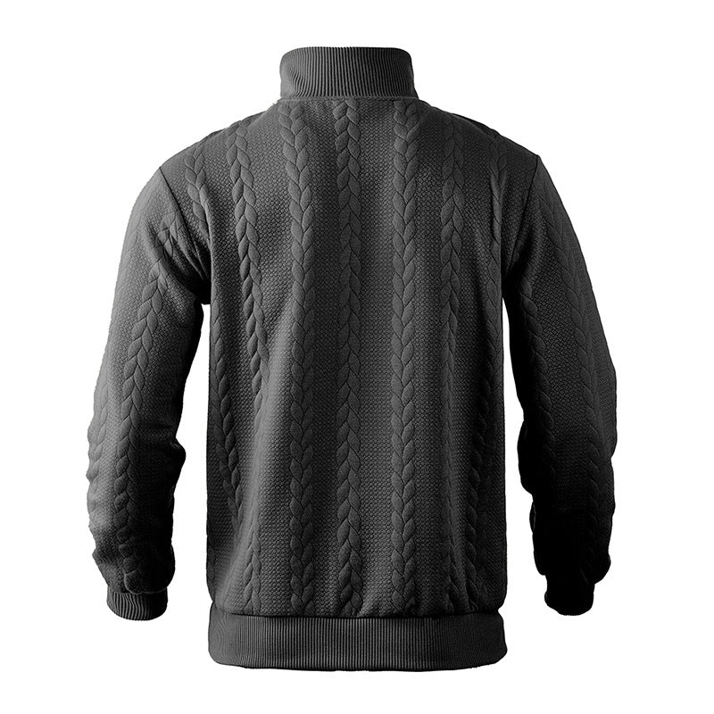 Pullover mit Viertelreißverschluss für Männer