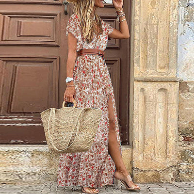 Luna® | Elegantes Bohemian Maxi-Kleid