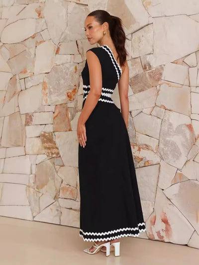 Amalia - Ein-Schulter-Kleid