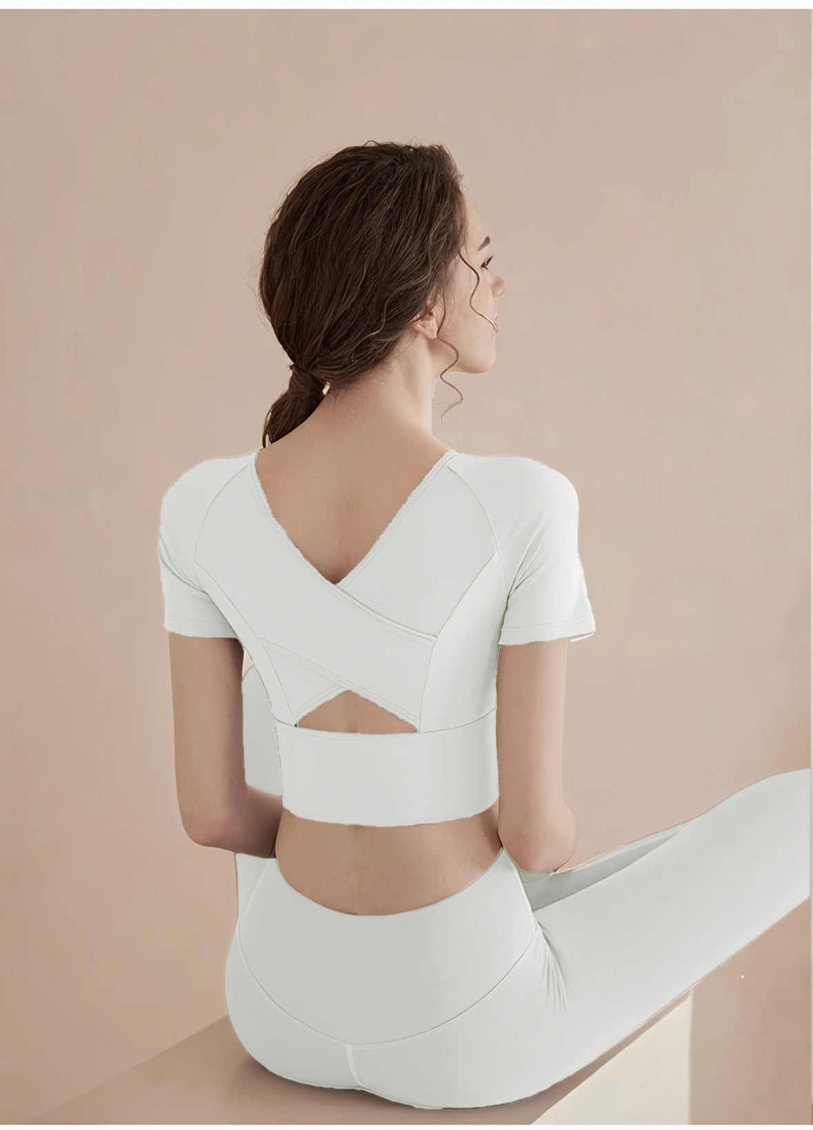 Heidi Mode | Cross Back Running Kurze Ärmel