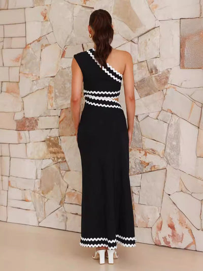 Amalia - Ein-Schulter-Kleid