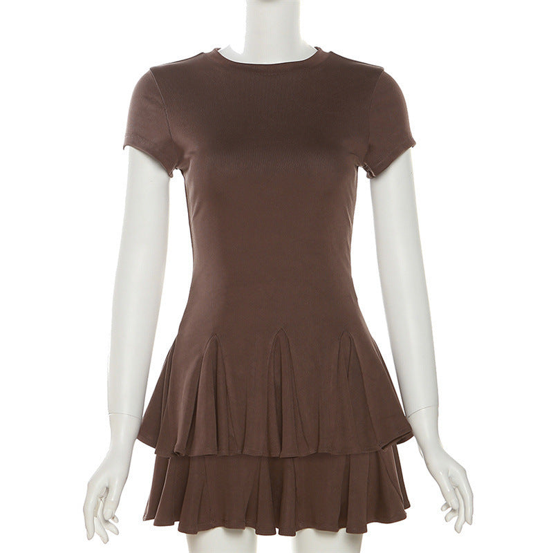 Sophie – Fließendes Minikleid mit modernem Schößchen