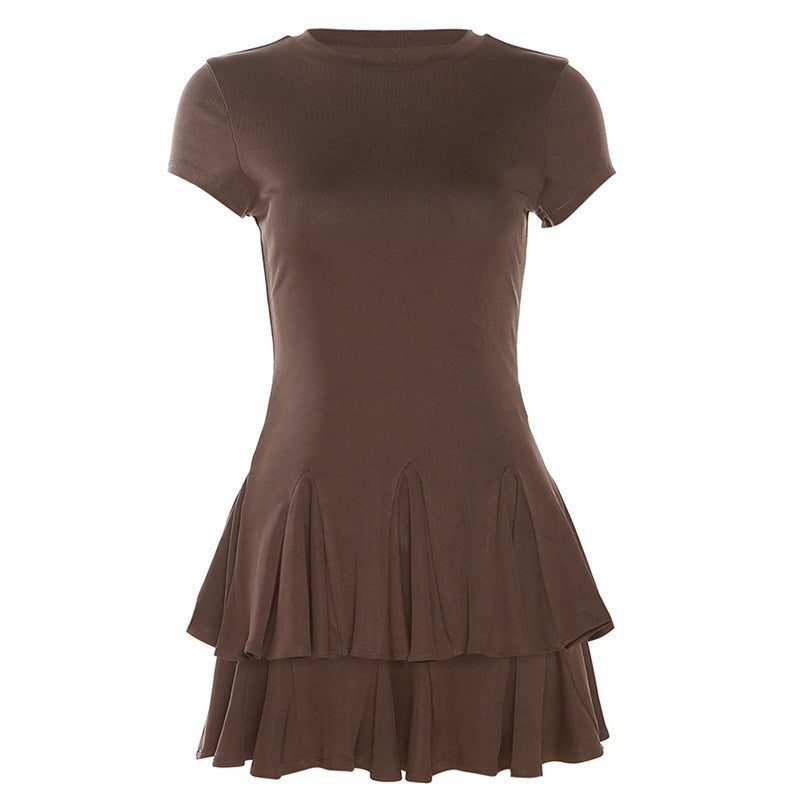 Sophie – Fließendes Minikleid mit modernem Schößchen