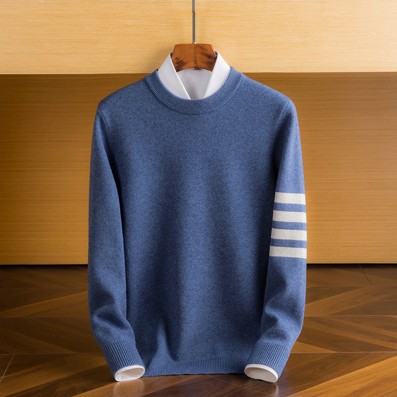 Rundhals-Pullover für Männer