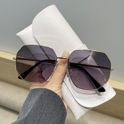 Heidi Mode | Polygonale Anti-Ultraviolett-Sonnenschutzbrille