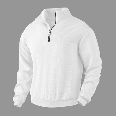 Pullover mit Viertelreißverschluss für Männer