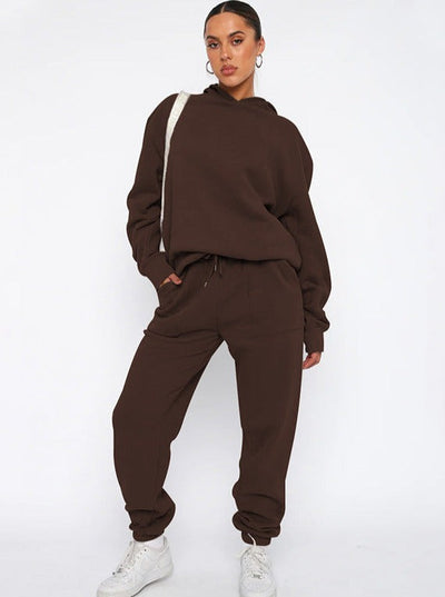 Theresia | Oversized Hoodie- und Jogger-Set für Damen