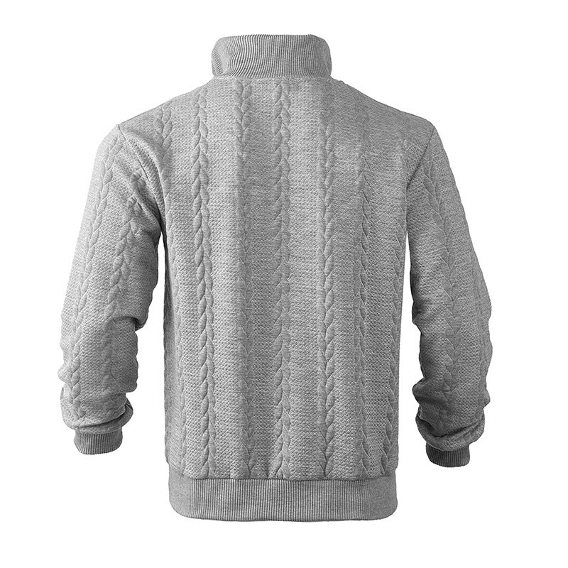 Pullover mit Viertelreißverschluss für Männer