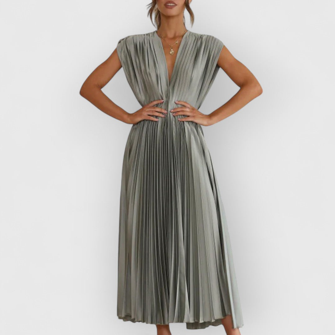 Vivica | Luxuriöses Samt-Maxikleid