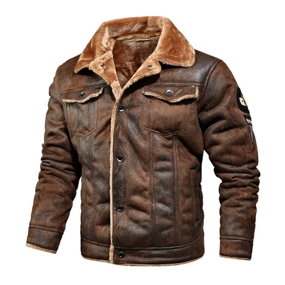Alexander™ | Warme Lederjacke