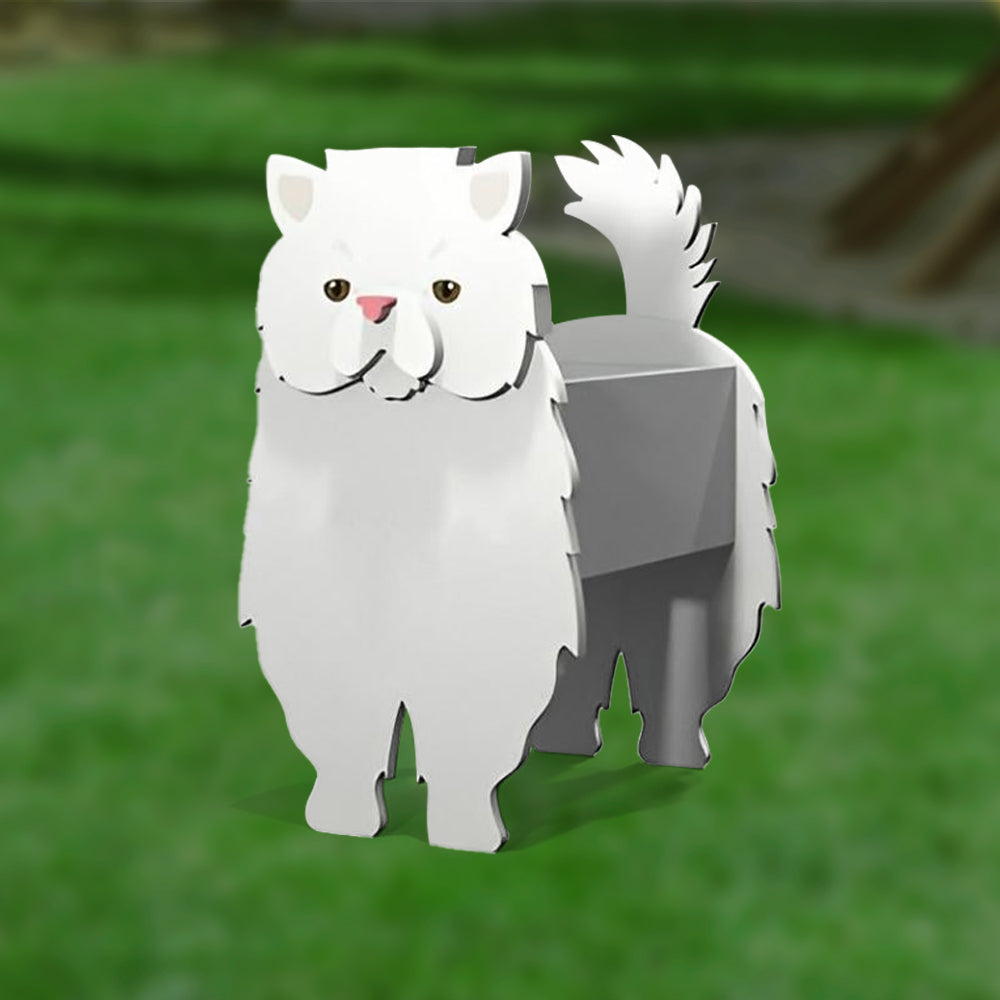 Persian Cat Flower Pot