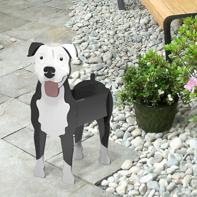 Pitbull Flower Pot