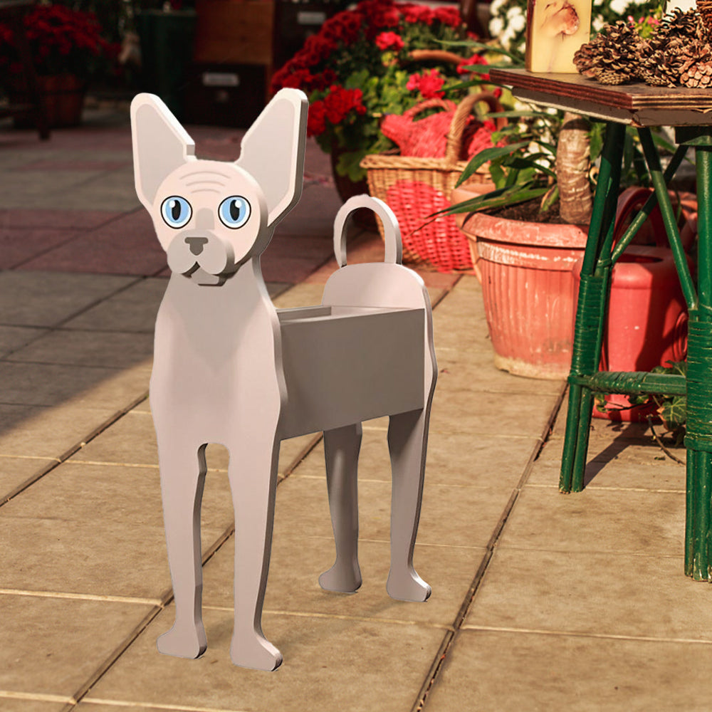 Sphynx Cat Flower Pot