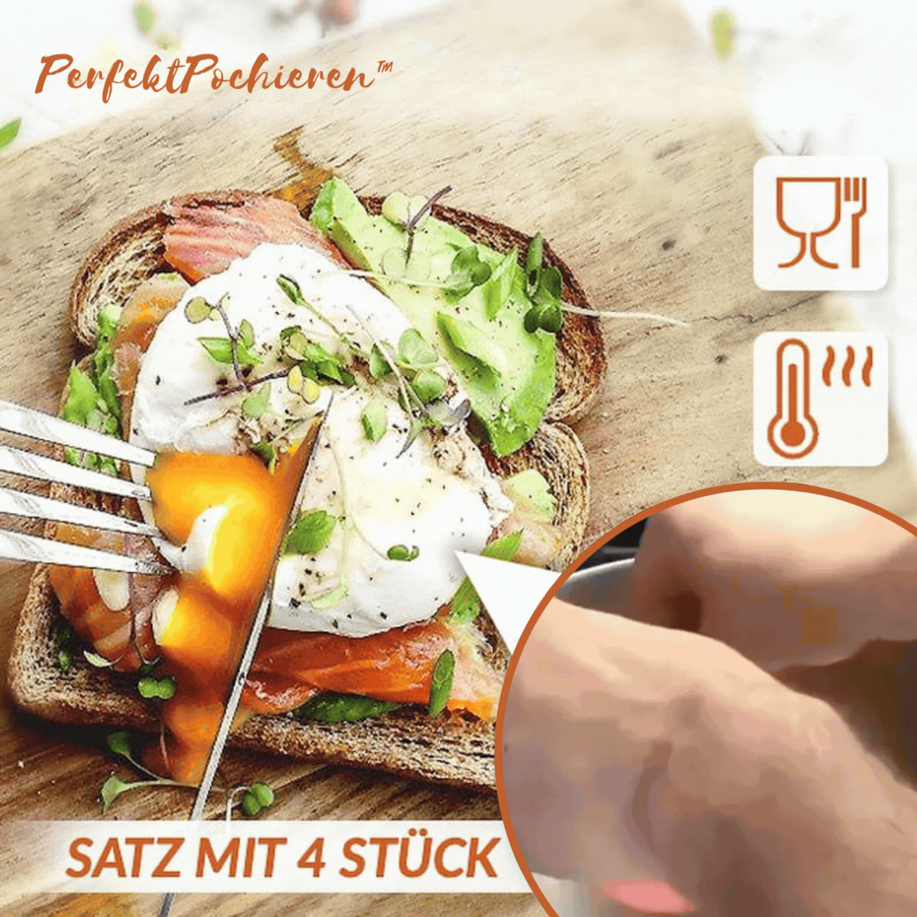 PerfektPochieren™ Einfache Wilderei-Lösung (2+2 Gratis)
