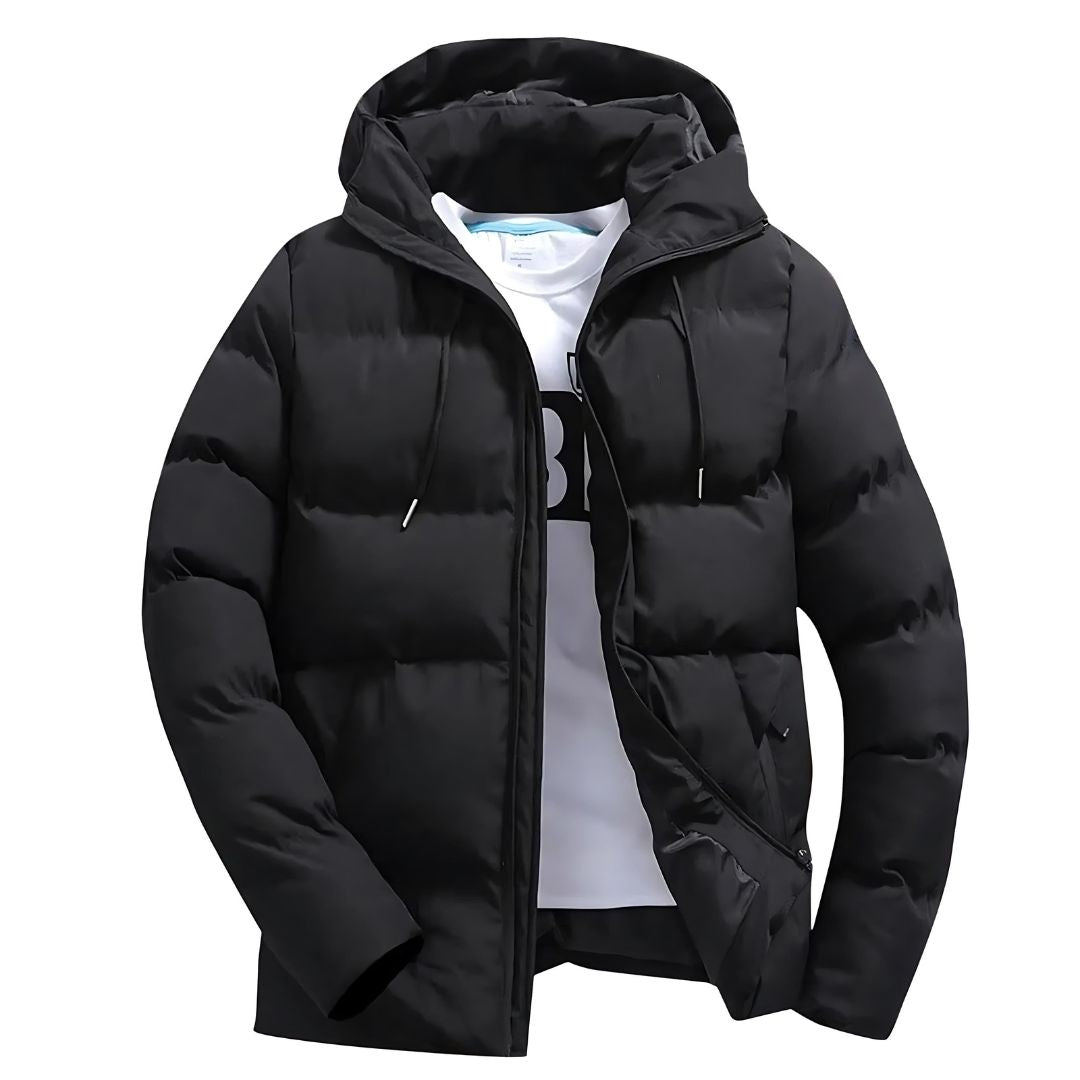 Casuales Puffer Winterjacke für Männer