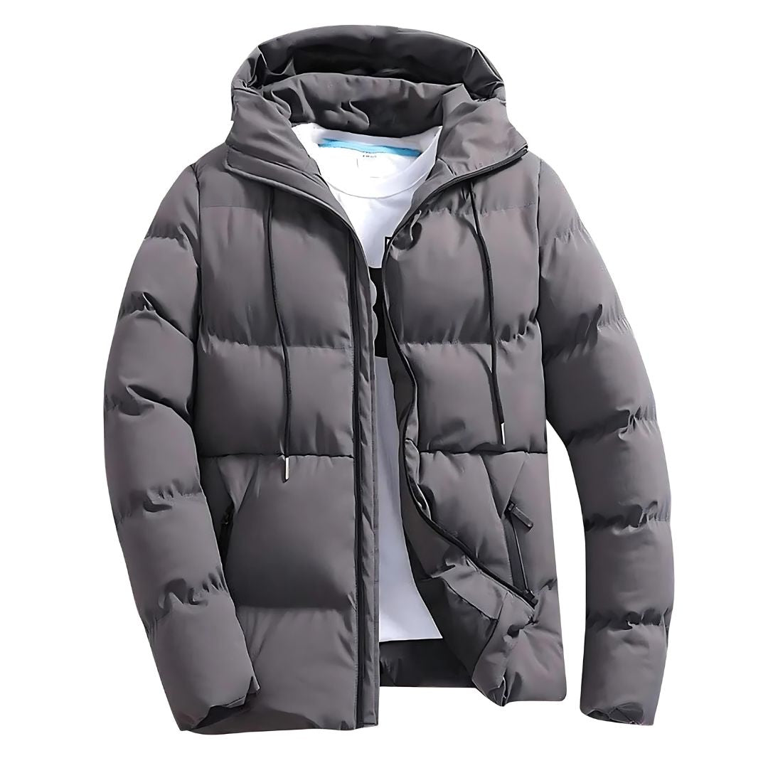 Casuales Puffer Winterjacke für Männer