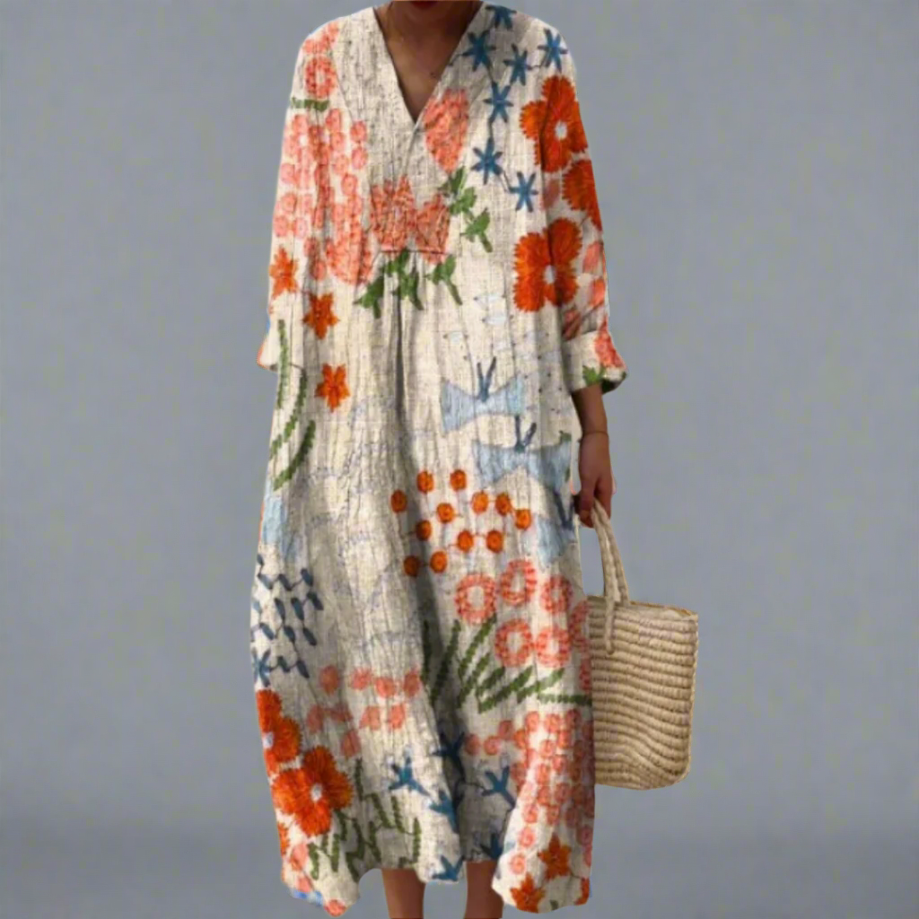 Kate | Elegantes geometrisches Kleid