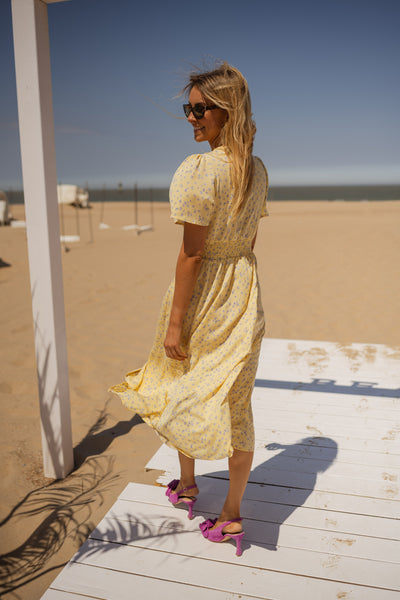 Diana™ | Das Geblümtes Sommer Midikleid