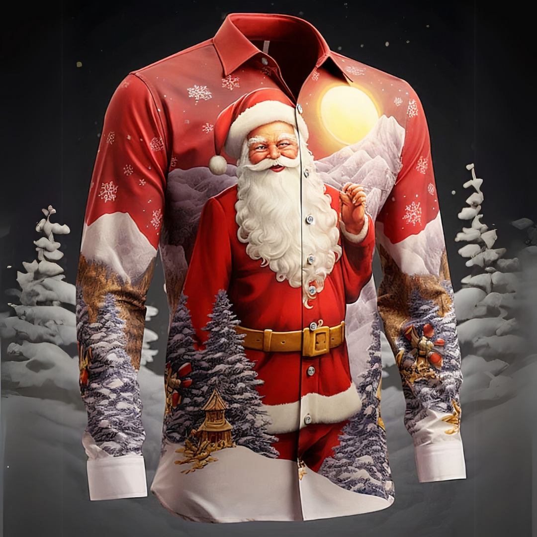 Stylisches Weihnachtshemd für Herren