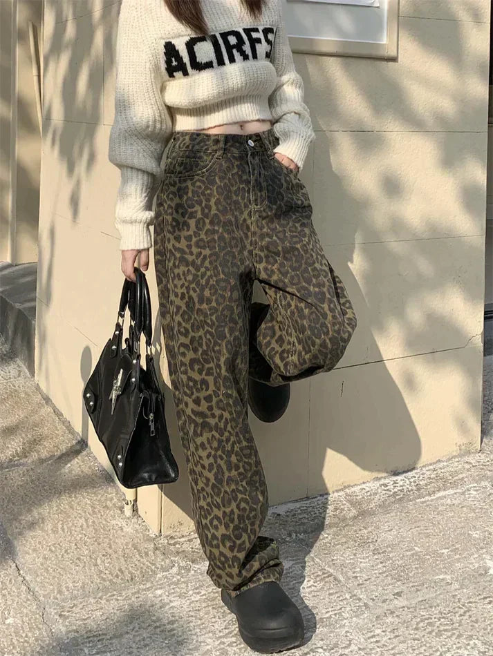 Stylische Hosen mit hoher Taille für Frauen