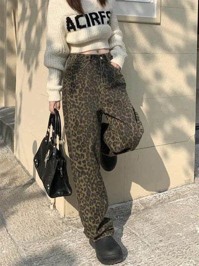 Stylische Hosen mit hoher Taille für Frauen