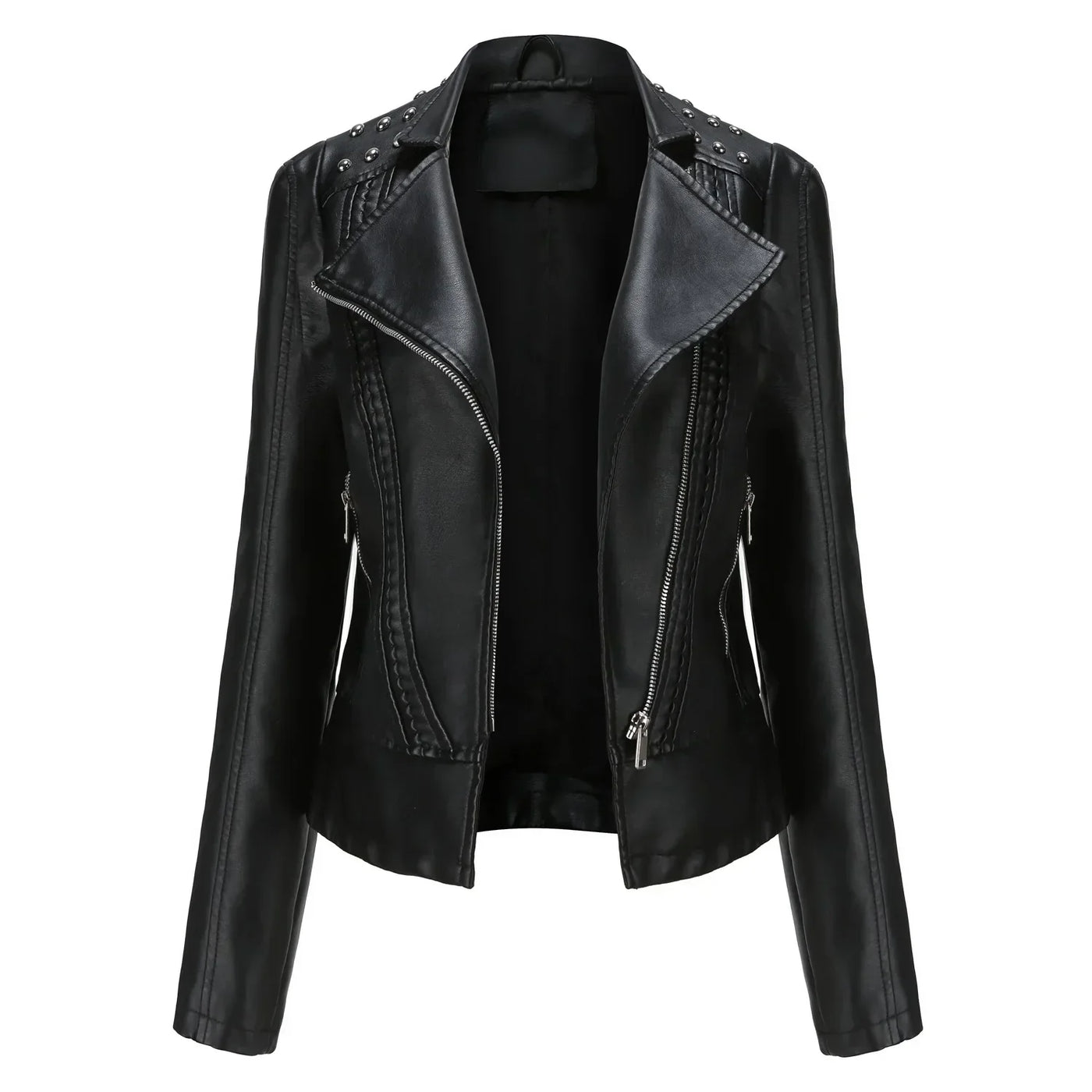 Heidi-Mode | Kurze Slim Lederjacke