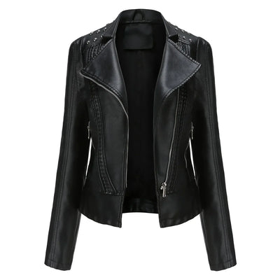 Heidi-Mode | Kurze Slim Lederjacke