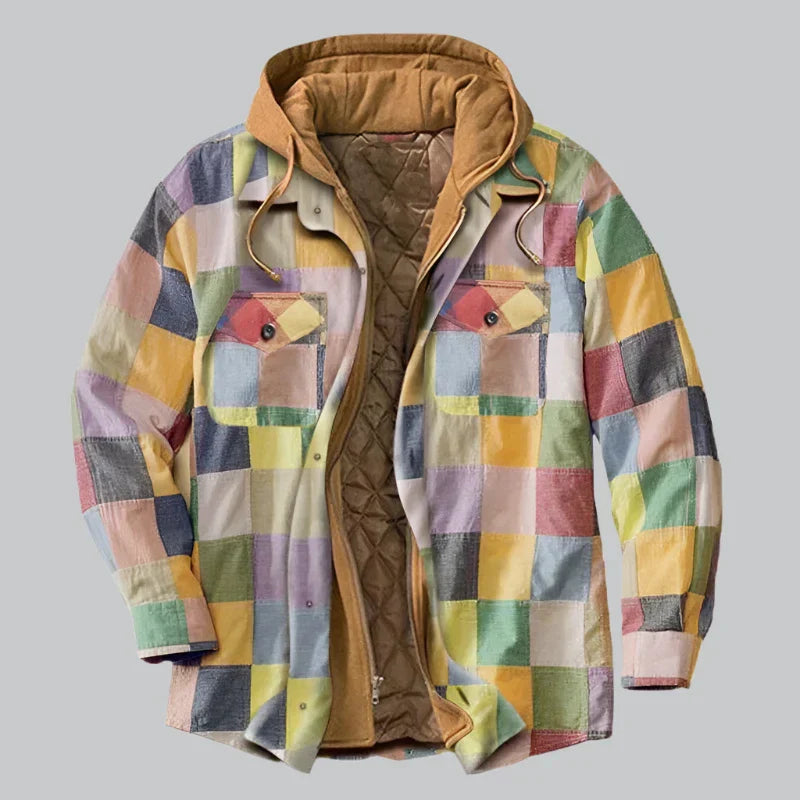 Holzfällerjacke mit Kapuze für Männer