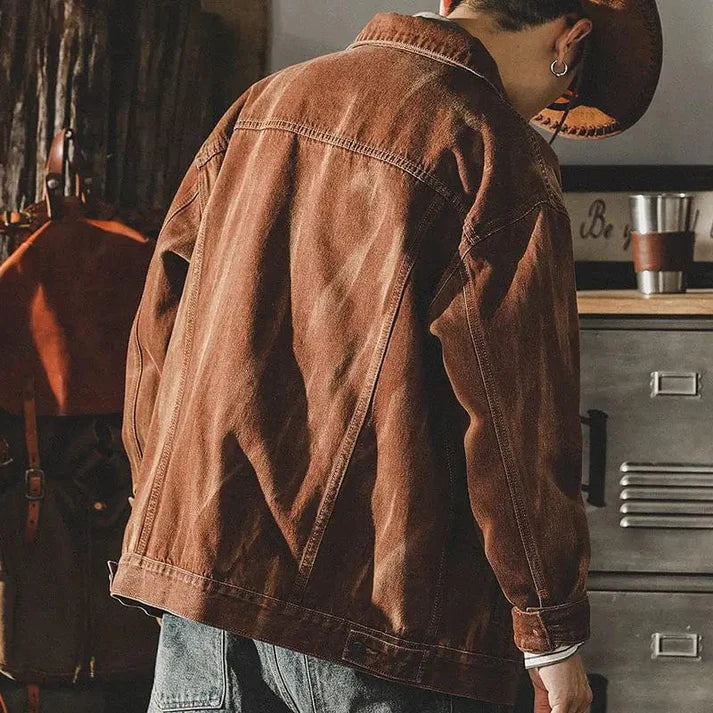 Stylische Denim Jacke für Herren