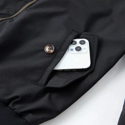 Lässige Jacke mit Reißverschluss für Männer
