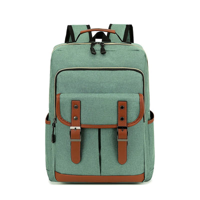 Unisex Vintage Groß Wasserdicht Rucksack | Canvas