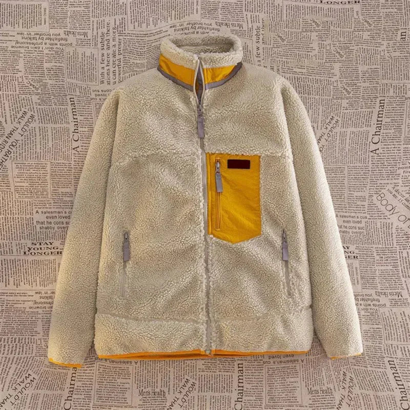Rollkragen Winterjacke für Herren