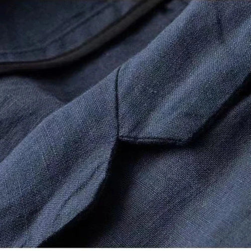 KÄTHE - ENSEMBLE AUS BLAZER UND LEINENHOSE