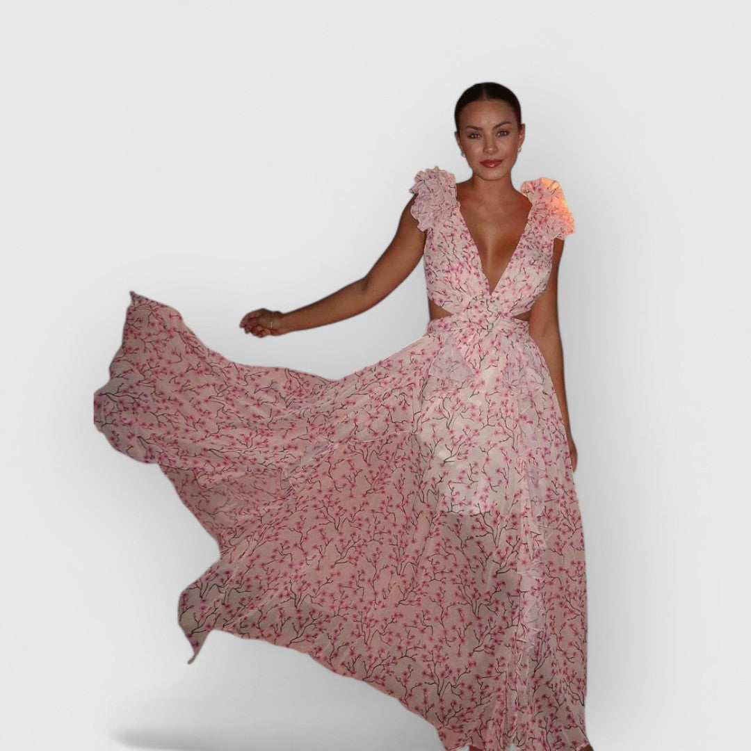 Fatima | Elegantes Rüschenkleid