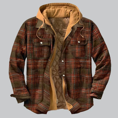 Holzfällerjacke mit Kapuze für Männer