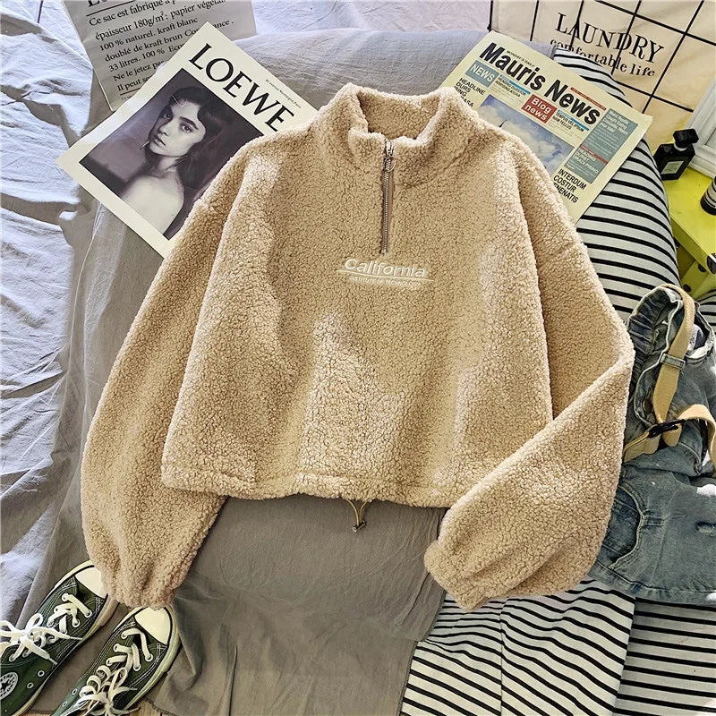 Fleece Pullover für Damen