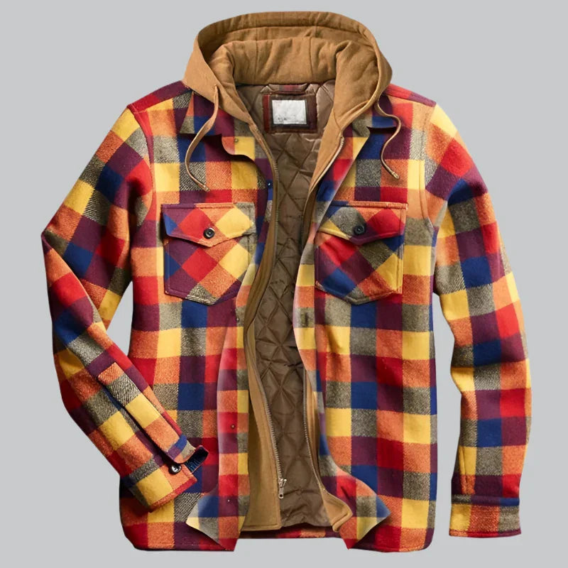 Holzfällerjacke mit Kapuze für Männer