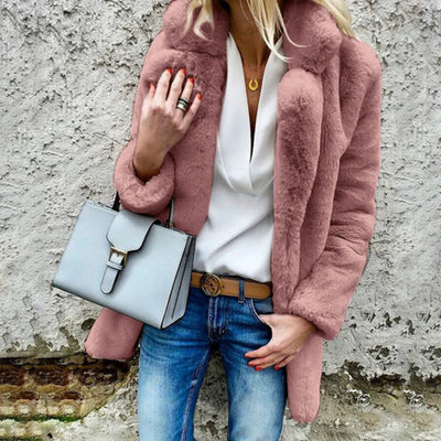 Mode Plüsch Winterjacke für Frauen