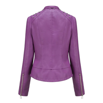 Heidi-Mode | Kurze Slim Lederjacke