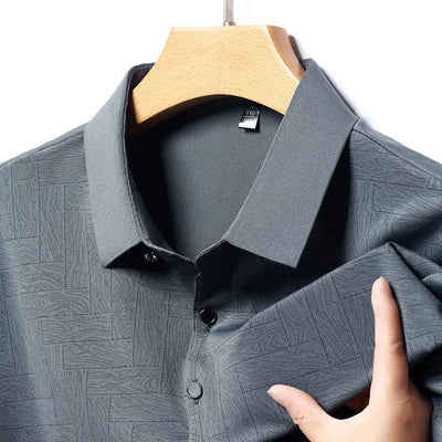 ROSSI ROMA | Luxus-Polo mit Muster