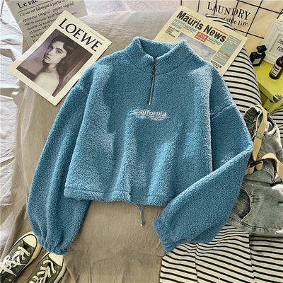 Fleece Pullover für Damen