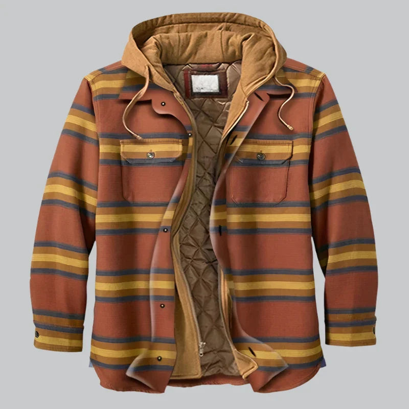 Holzfällerjacke mit Kapuze für Männer