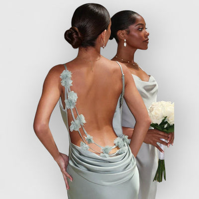 Romina | Romantisches Rückenfreies Kleid