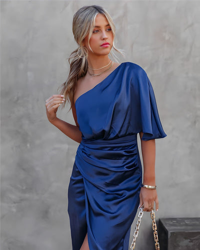 Asymmetrisches Cocktailkleid für Damen