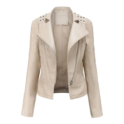 Heidi-Mode | Kurze Slim Lederjacke